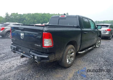 2021 Ram 1500 Big Horn 4X4 5'7 Box from USA, damaged, VIN 1C6SRFFT7MN633940